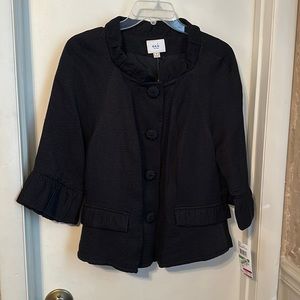 ECI Net York Black Jacket Size 16